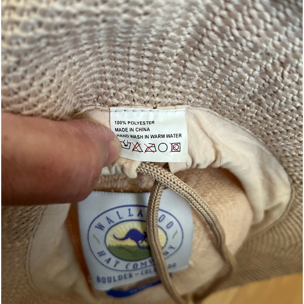 Wallaroo Original Packable Poly-Straw Hat. "Victo… - image 5